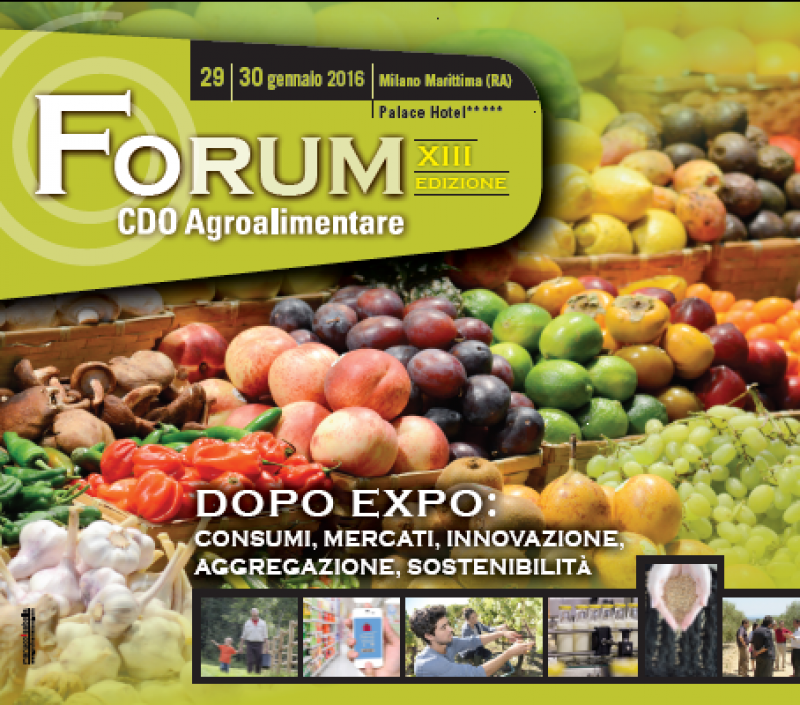 FORUM CDO AGROALIMENTARE - XIII EDIZIONE - SAVE THE DATE