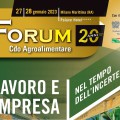20° Forum Cdo Agroalimentare  - Venerdì 27, Sabato 28 Gennaio 2023, Apertura iscrizioni