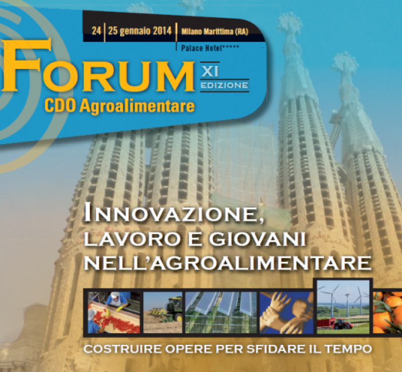 11° Forum CDO Agroalimentare 24 - 25 Gennaio 2014 - APERTURA ISCRIZIONI