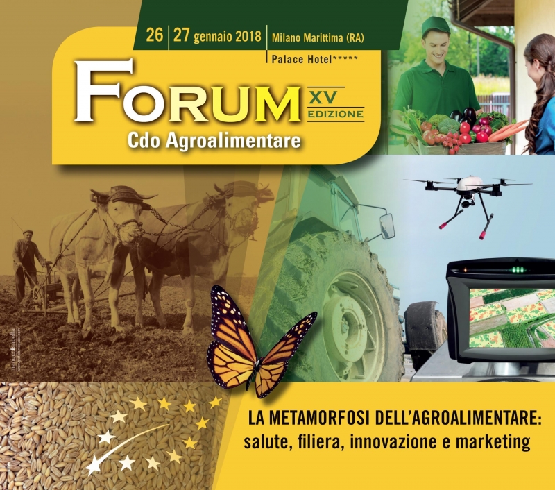 APERTURA ISCRIZIONI XV FORUM CDO AGROALIMENTARE 2018