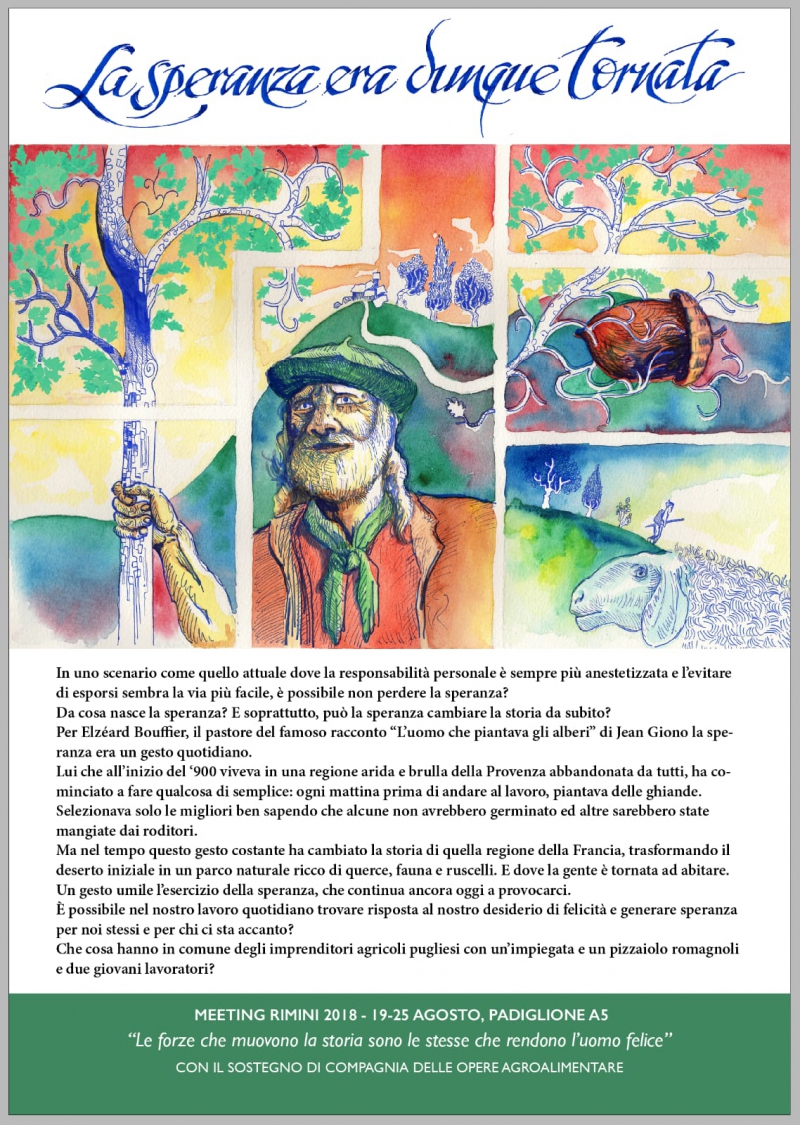 LA SPERANZA ERA DUNQUE TORNATA - MOSTRA AL MEETING DI RIMINI 2018