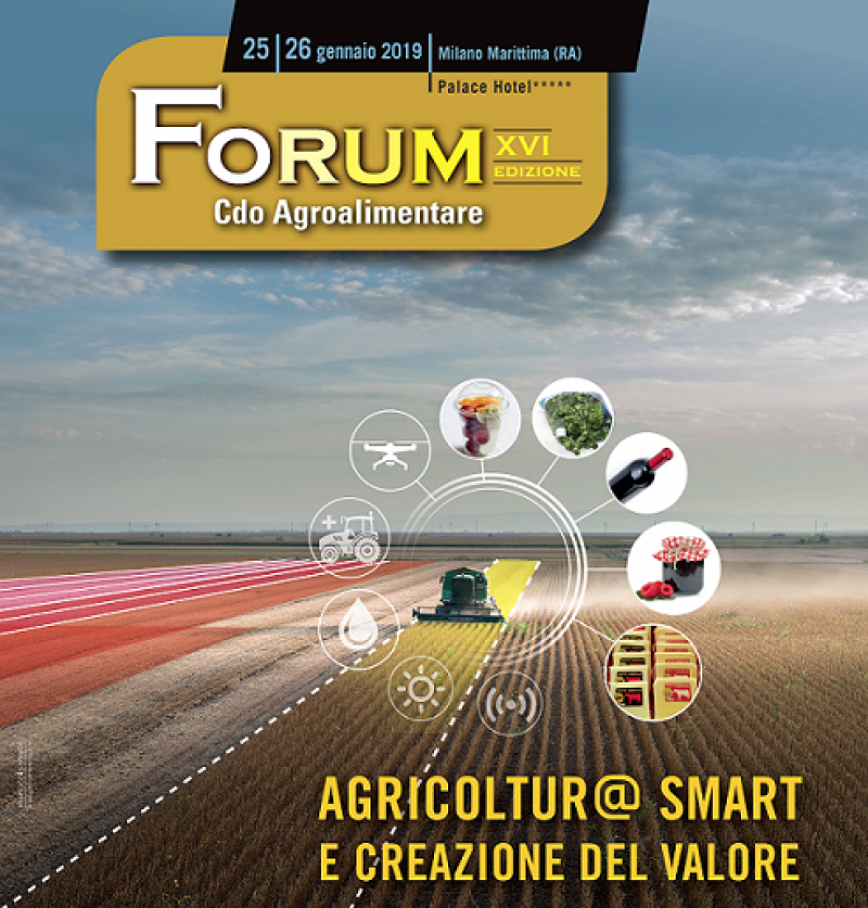 APERTURA ISCRIZIONI XVI FORUM CDO AGROALIMENTARE 2019