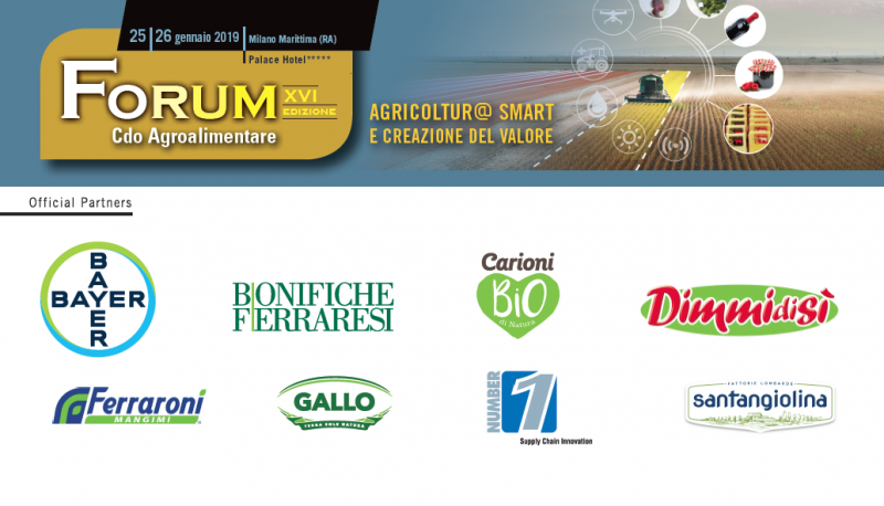 XVI FORUM CDO AGROALIMENTARE - GRAZIE AI NOSTRI SOSTENITORI