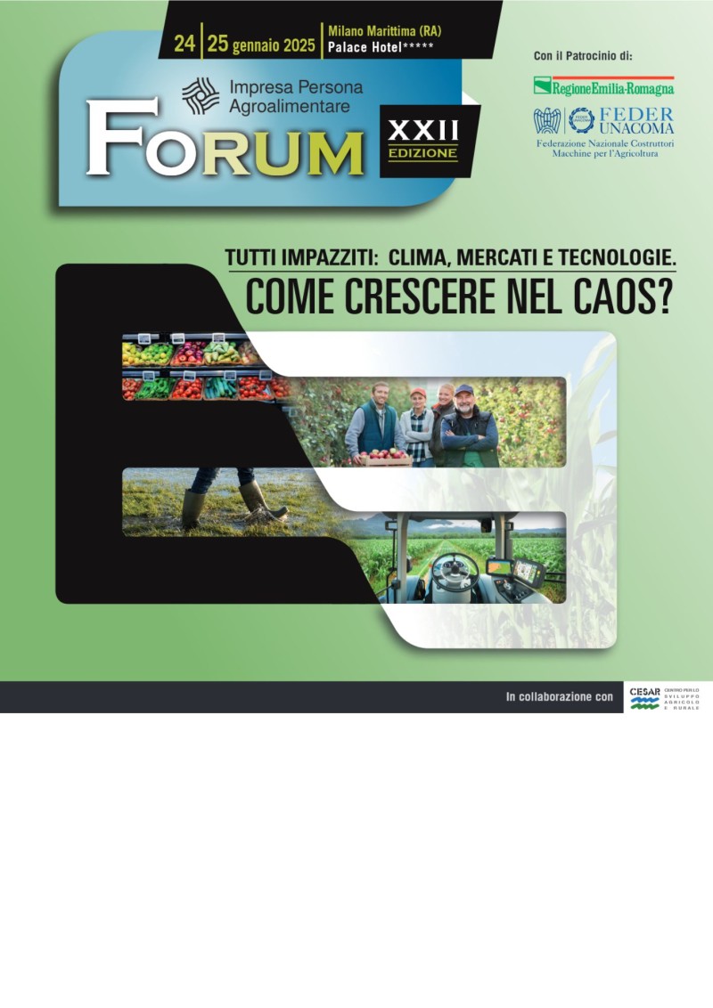 APERTURA ISCRIZIONI FORUM 2025 - XXIIa EDIZIONE