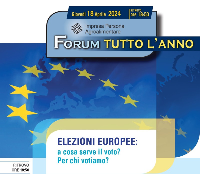 FORUM TUTTO L'ANNO 18 APRILE 2024